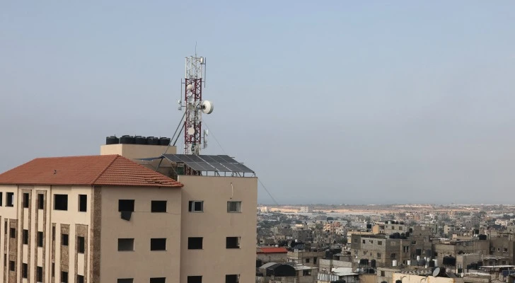 شركة الاتصالات الفلسطينية تعلن انقطاع كامل  الانترنت شمال  غزة