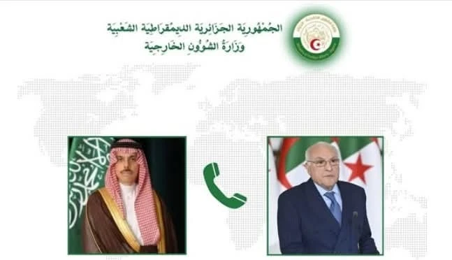 عطاف يتلقى مكالمة هاتفية من نظيره السعودي