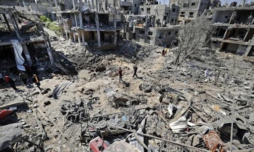 استشهاد ستة فلسطينيين في قصف صهيوني على قطاع غزة