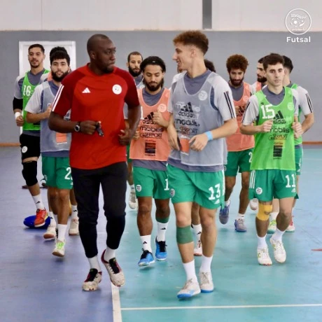 تصفيات كأس أمم أفريقيا لكرة القدم داخل القاعة 2026/الجزائر – غينيا اليوم على الساعة 18:00 بقاعة ميلود هدفي: "الخضر" لحسم التأشيرة بالباهية