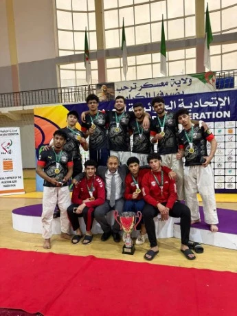 بعد تتويجه بلقب بطولة القسم الثاني للجيدو   حسب الفرق :  نادي آمال البرية يعزز التمثيل الوهراني في حظيرة النخبة