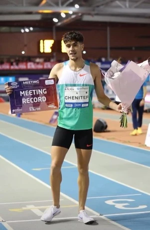 الثلاثي الجزائري يتألق في ملتقى ليون الدولي لألعاب القوى ...شنتيف,تريكي وقواند يتأهلون إلى بطولة العالم داخل القاعة