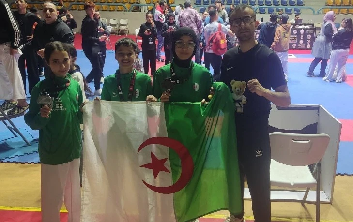 توجوا  ب3 ميداليات منها ذهبية في القاهرة :  مصارعو نادي ساموراي، أبطال شمال إفريقيا للكراتي دو