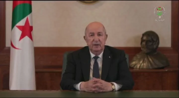ئيس الجمهورية يهنئ الشعب الجزائري بمناسبة حلول عيد الفطر المبارك