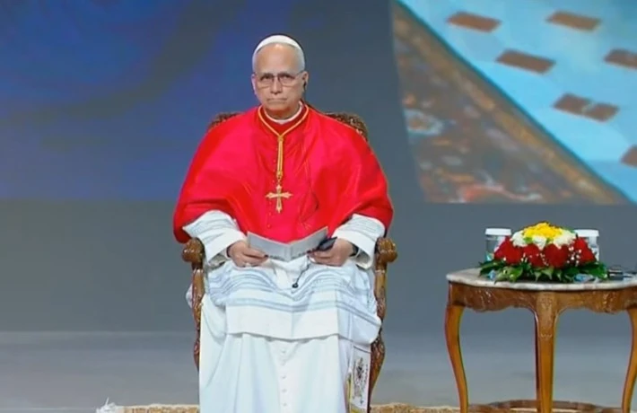 البابا ليون الرابع عشر يصل إلى جامع الجزائر