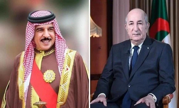 الرئيس تبون يوجه دعوة لملك البحرين للمشاركة في القمة العربية بالجزائر