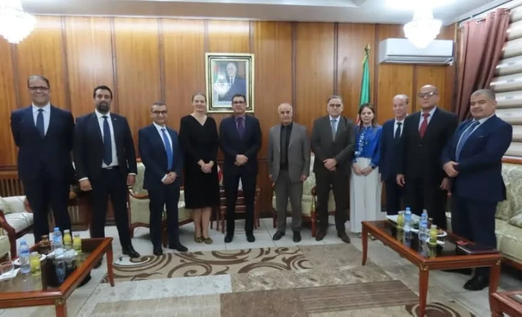 آيت مسعودان يستقبل سفيرة مملكة الدنمارك بالجزائر