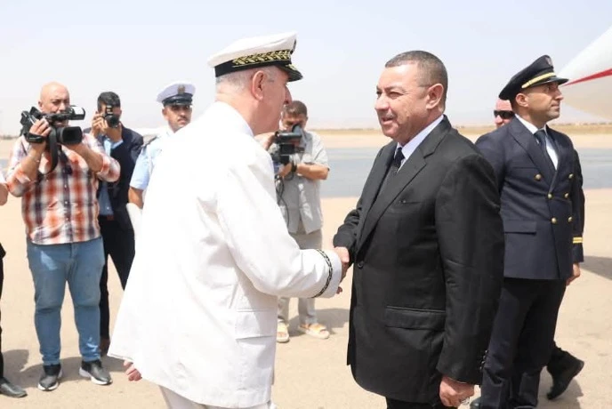بأمر من رئيس الجمهورية, السيد سعيود يحل بتلمسان لتقديم واجب العزاء إلى  عائلة ضحية حرائق الغابات بأولاد ميمون