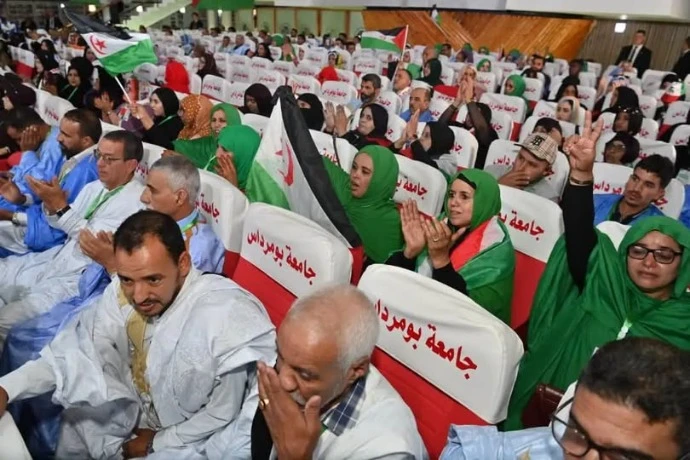 الطبعة 14 للجامعة الصيفية ببومرداس: تجديد التأكيد على عدالة القضية  الصحراوية وحق شعبها في تقرير المصير