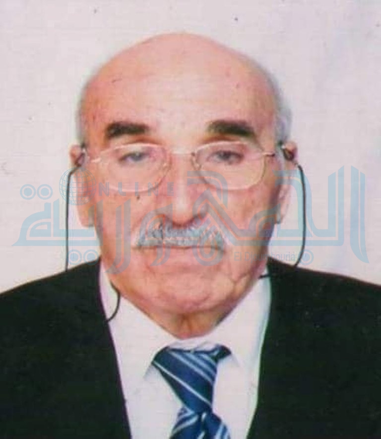 وزير المجاهدين يعزي في وفاة المجاهد أحمد طيبي المدعو سي أحمد التابلاطي