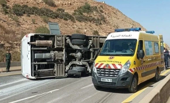 حوادث المرور : وفاة 10 أشخاص وإصابة 599 آخرين خلال ال48 ساعة الأخيرة