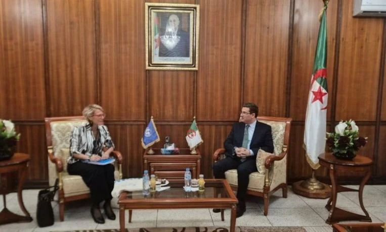 آيت مسعودان يستقبل وفدا عن مكتب منظمة الأمم المتحدة للطفولة