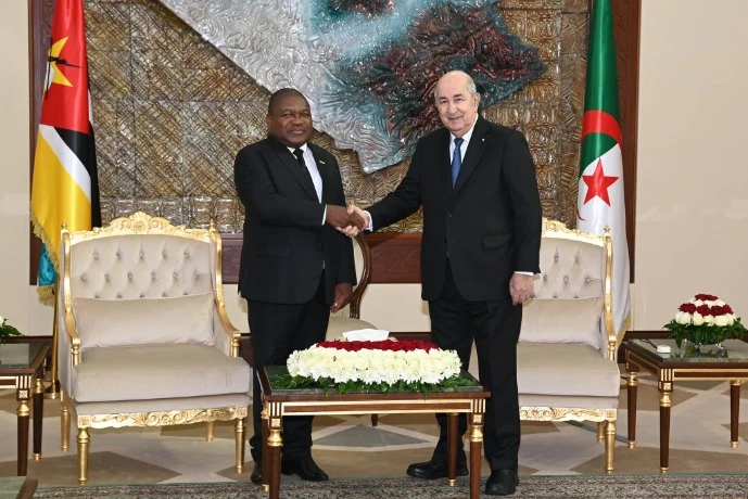 رئيس الجمهورية يؤكد تطابق وجهات النظر بين الجزائر وموزمبيق حول العديد من  القضايا