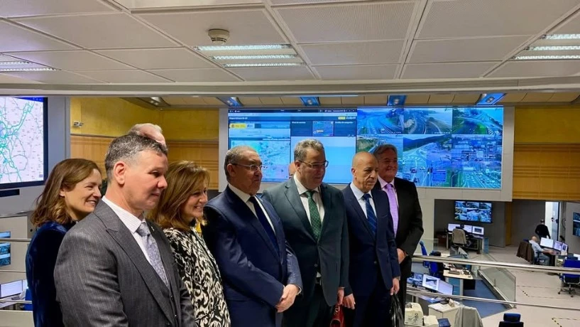 مراد يزور مقر المديرية العامة للمرور التابعة لوزارة الداخلية الاسبانية