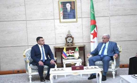 المجلس الشعبي الوطني: السيد بوغالي يستقبل رئيس غرفة النواب الكولومبية