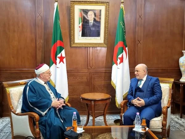 بلمهدي يستقبل مفتي الجمهورية التونسية