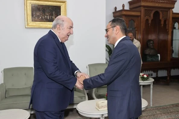 رئيس الجمهورية يستقبل سفير المملكة الأردنية الهاشمية