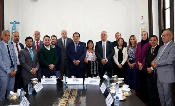 وفد عن المجلس الشعبي الوطني يقوم بزيارة الى كونغرس غواتيمالا