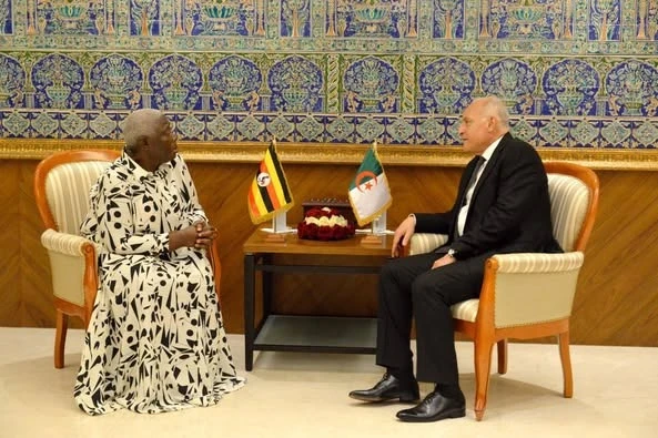 بتكليف من رئيس الجمهورية, السيد عطاف يستقبل المبعوثة الخاصة لرئيس جمهورية  أوغندا