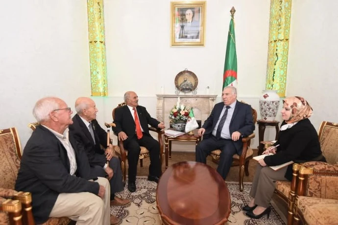 تاشريفت يستقبل رئيس الجمعية الوطنية لضحايا الألغام