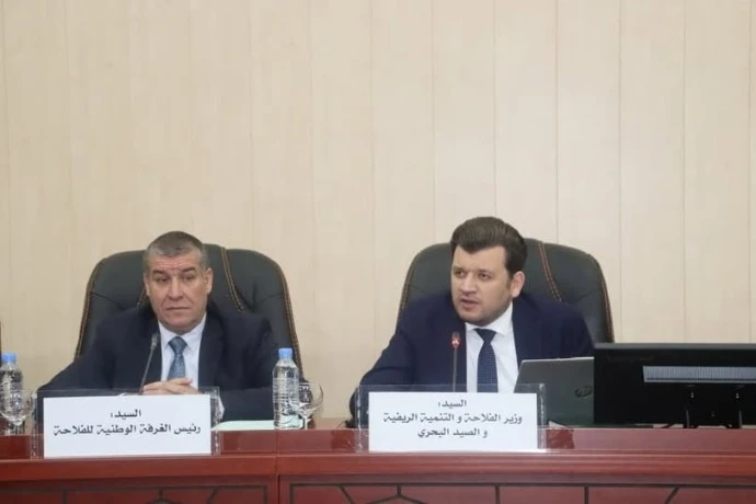 وليد يترأس اجتماعا مع مهنيي شعبة الحبوب