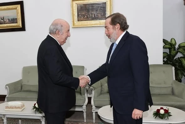 رئيس الجمهورية يستقبل سفير إسبانيا بالجزائر