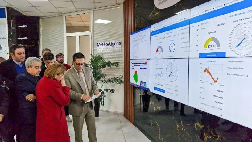 الديوان الوطني للأرصاد الجوية: سرعة الرياح وصلت 140 كم/ساعة