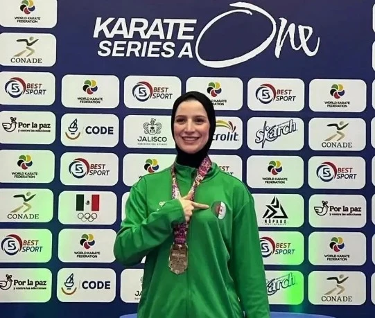 كريمة مكاوي تتوج بالميدالية الذهبية في غوادالاخارا