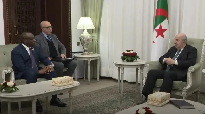 رئيس الجمهورية يستقبل الأمين العام المساعد للأمم المتحدة, الأمين التنفيذي للجنة الاقتصادية لافريقيا