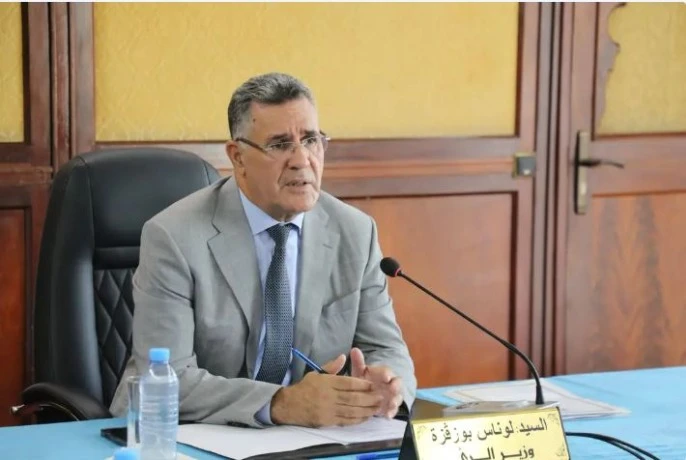 بوزقزة : إصلاح قرابة 150 كلم من شبكة المياه المتضررة جراء الحرائق