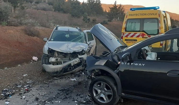 حوادث المرور: وفاة 46 شخصا وإصابة 1735 آخرين خلال أسبوع