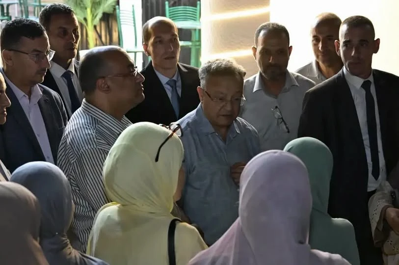 بداري يزور الاقامة الجامعية للبنات دالي "ابراهيم 2 "