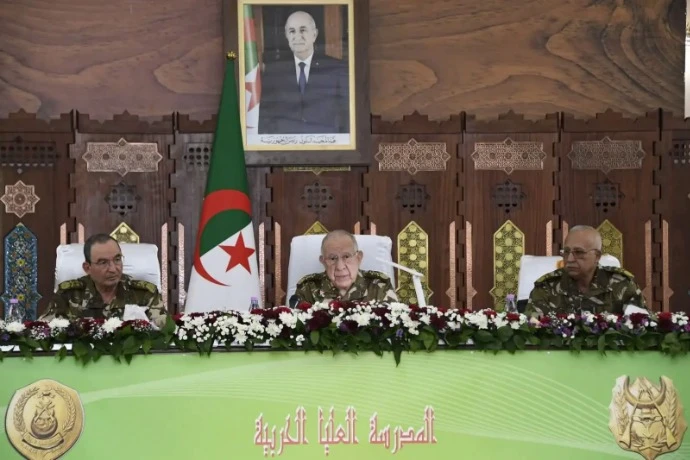 باسم رئيس الجمهورية, الفريق أول السعيد شنقريحة يشرف على تنصيب المدير الجديد للمدرسة العليا الحربية
