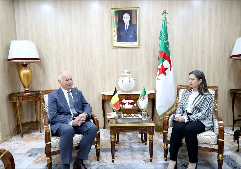بوفدش تستقبل سفير مملكة بلجيكا لدى الجزائر