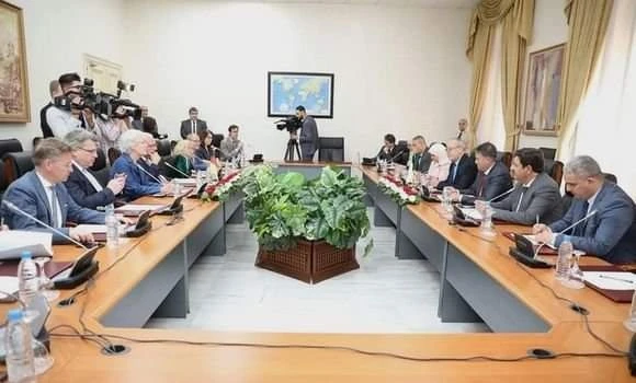 مجلس الأمة: رئيس لجنة الشؤون الخارجية يستقبل وفدا برلمانيا عن مقاطعة بافاريا الألمانية