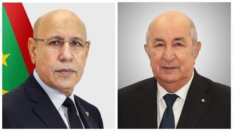 رئيس الجمهورية يتلقى مكالمة هاتفية من الرئيس الموريتاني