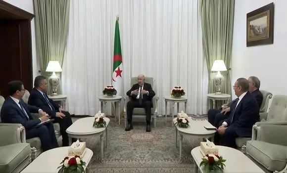 رئيس الجمهورية يستقبل وزير الداخلية التونسي