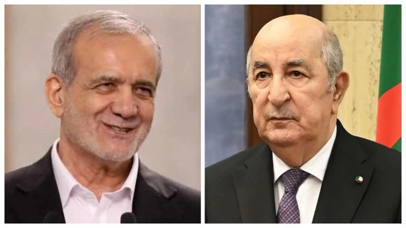 رئيس الجمهورية يتلقى مكالمة هاتفية من نظيره الايراني هنأه فيها بعيد الفطر المبارك