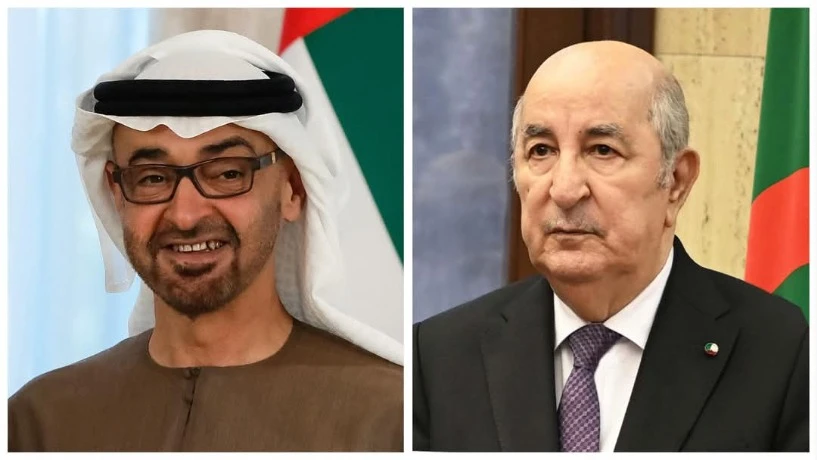 رئيس الجمهورية يتلقى مكالمة هاتفية من نظيره الاماراتي هنأه فيها بعيد الفطر المبارك