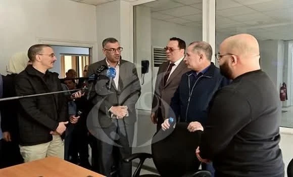 عيد الفطر المبارك : السيدان مزيان وسيدي سعيد في زيارة إلى وكالة الأنباء الجزائرية