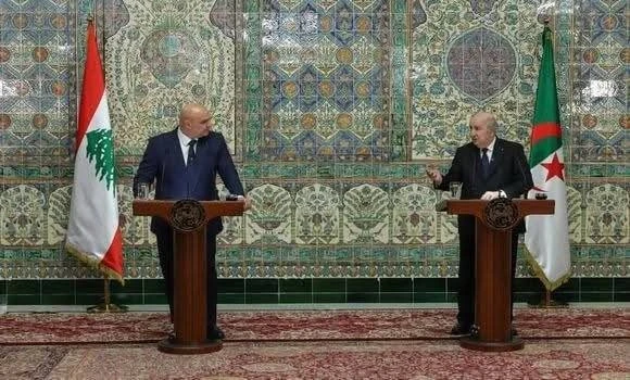 رئيس الجمهورية يؤكد حرصه على الدفع بالعلاقات الجزائرية - اللبنانية إلى شراكة حقيقية
