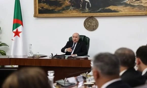 رئيس الجمهورية يوجه الحكومة بالتركيز على أداء مهامها بجدية عالية