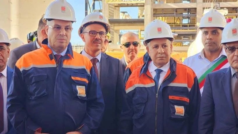 حشيشي يتفقد مشروع إنتاج ميثيل ثلاثي بوتيل الإيثر بأرزيو ..دخول مرحلة الإنتاج التدريجي ماي 2026