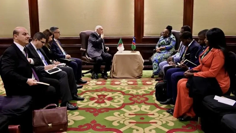 عطاف يتباحث بالقاهرة مع نظيرته الناميبية