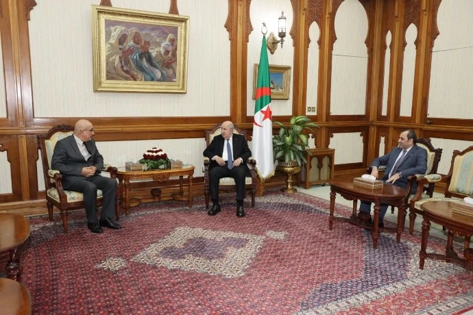 رئيس الجمهورية يستقبل الأمين العام للمحافظة السامية للأمازيغية