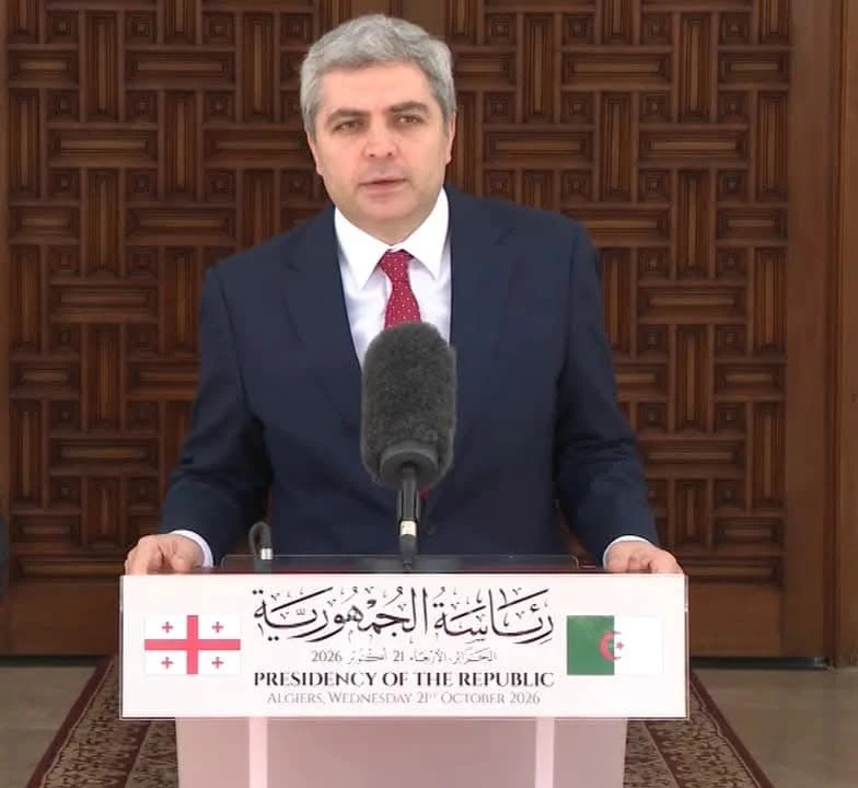 العلاقات بين الجزائر وجورجيا تشهد تطورا ديناميكيا