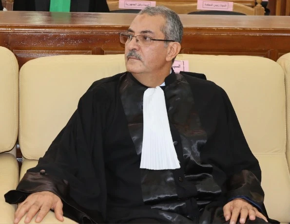 ممثل وزير العدل خلال تنصيبه للنائب العام  الجديد لدى مجلس قضاء معسكر   ... الحركة الجزئية تهدف إلى إعطاء ديناميكية في مرفق العدالة