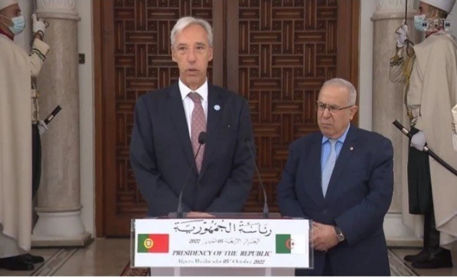وزير الخارجية البرتغالي يؤكد سعي بلاده إلى تطوير العلاقات التاريخية التي تجمعها بالجزائر