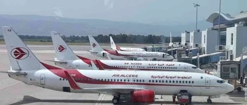 الجوية الجزائرية تعلن عن اضطراب بعض رحلاتها من وإلى فرنسا  الأربعاء والخميس