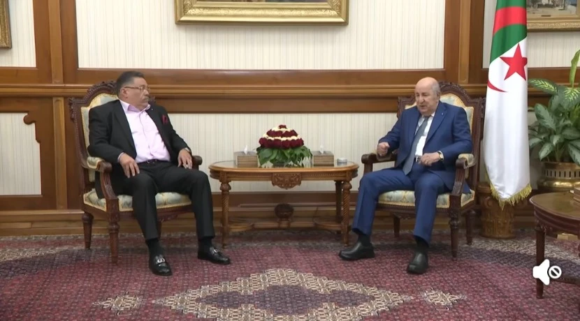 رئيس الجمهورية يستقبل رئيس حزب صوت الشعب بطلب منه